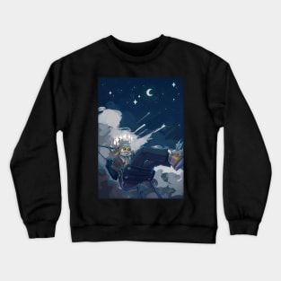 Night sky Mikey (rottmnt) Crewneck Sweatshirt